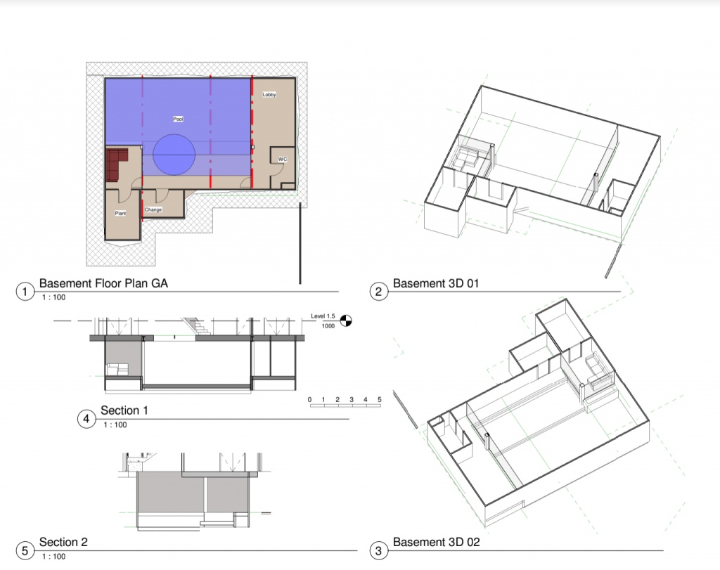 Hermitage Basement Floorplan