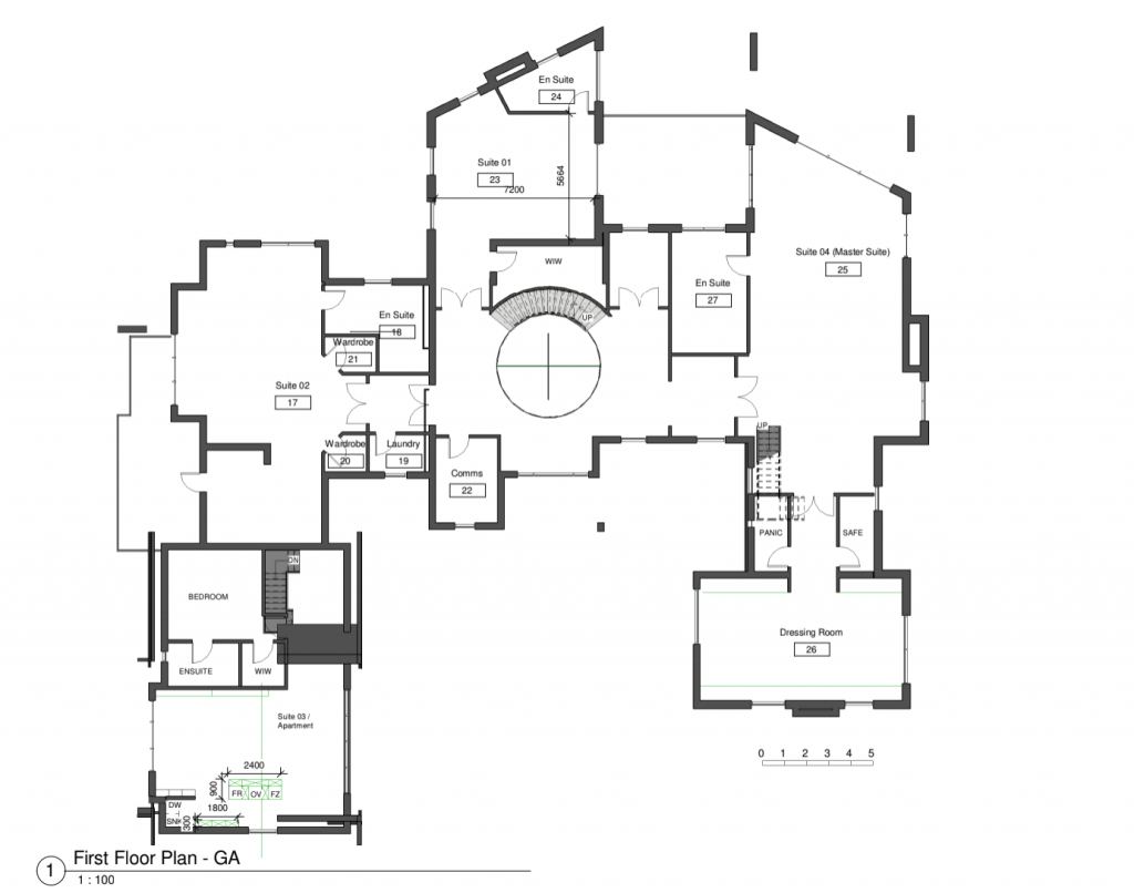 Hermitage First Floorplan