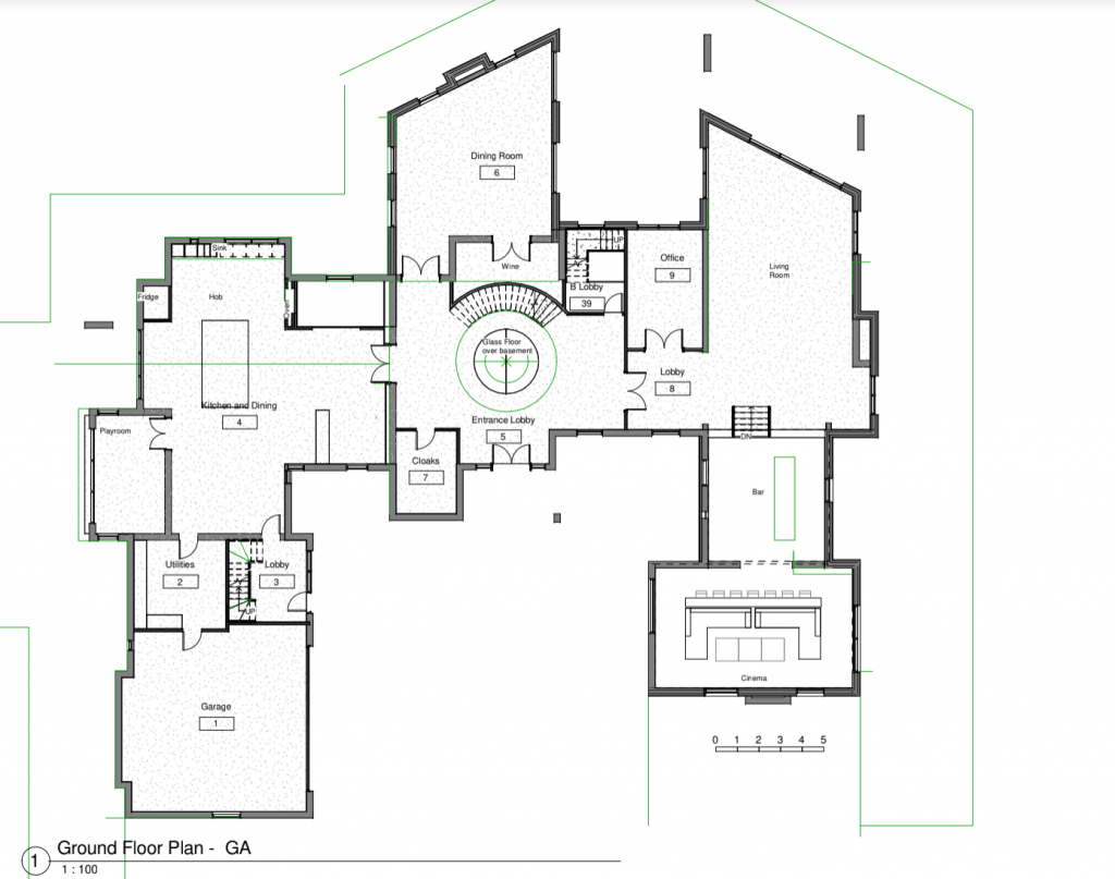 Hermitage Ground Floorplan